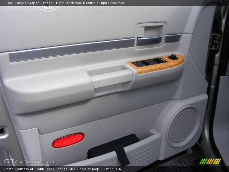 Light Sandstone Metallic / Light Graystone 2008 Chrysler Aspen Limited