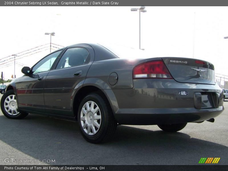 Graphite Metallic / Dark Slate Gray 2004 Chrysler Sebring LX Sedan