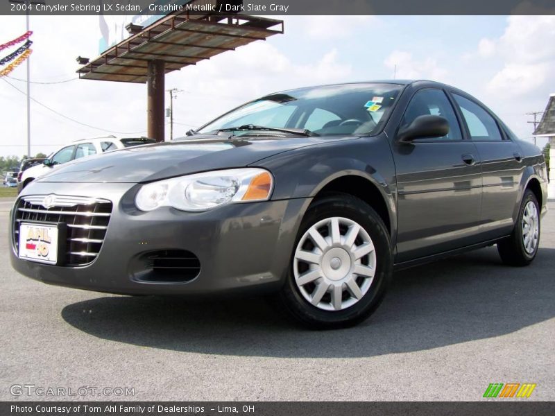 Graphite Metallic / Dark Slate Gray 2004 Chrysler Sebring LX Sedan