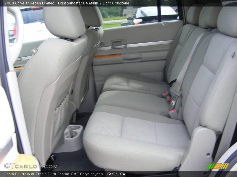 Light Sandstone Metallic / Light Graystone 2008 Chrysler Aspen Limited