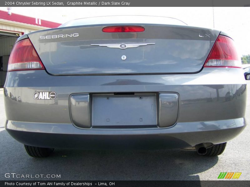 Graphite Metallic / Dark Slate Gray 2004 Chrysler Sebring LX Sedan