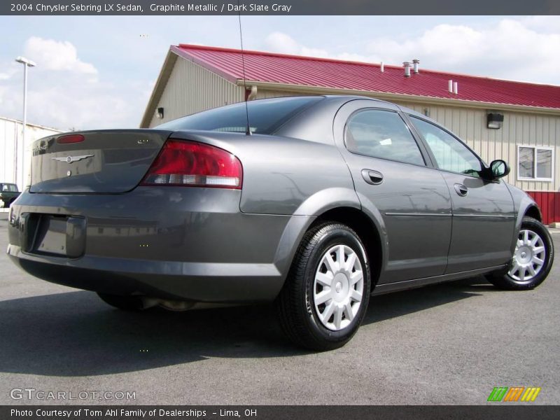 Graphite Metallic / Dark Slate Gray 2004 Chrysler Sebring LX Sedan