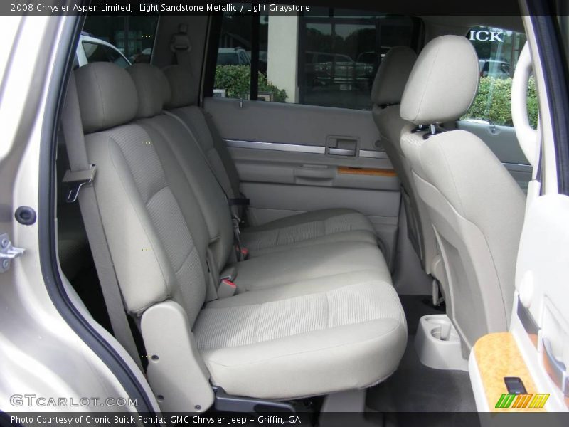 Light Sandstone Metallic / Light Graystone 2008 Chrysler Aspen Limited