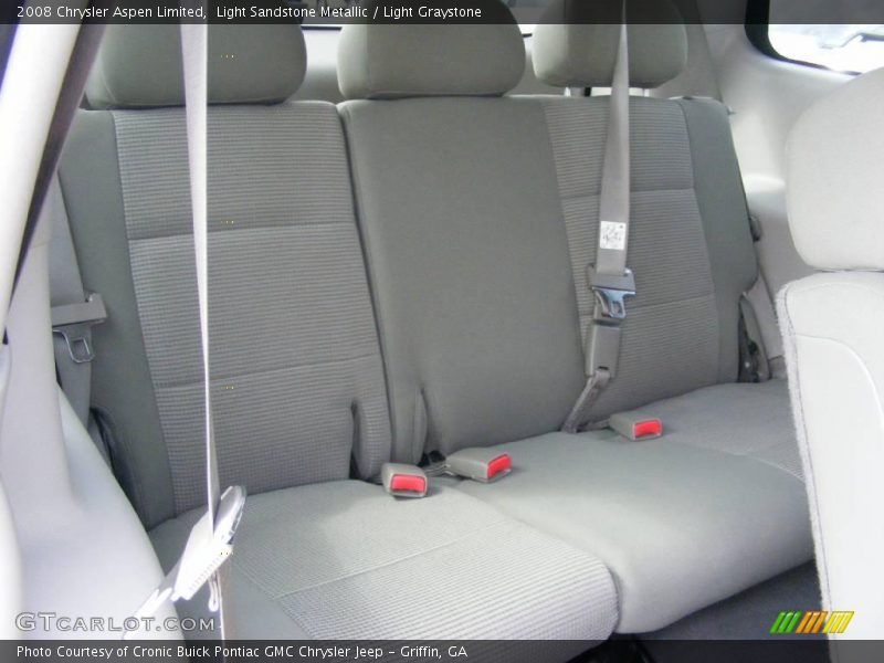 Light Sandstone Metallic / Light Graystone 2008 Chrysler Aspen Limited