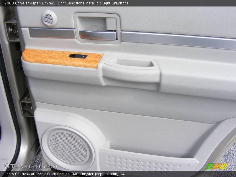 Light Sandstone Metallic / Light Graystone 2008 Chrysler Aspen Limited