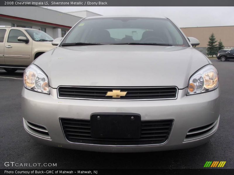 Silverstone Metallic / Ebony Black 2008 Chevrolet Impala LS