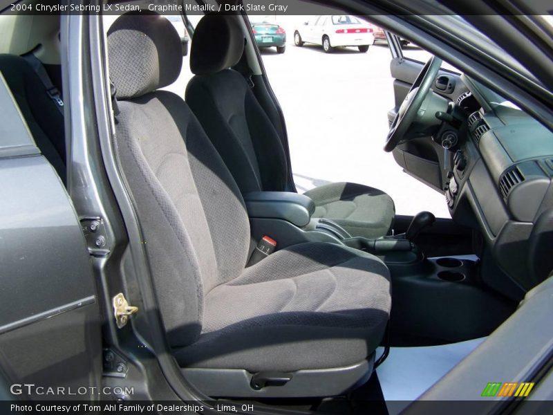Graphite Metallic / Dark Slate Gray 2004 Chrysler Sebring LX Sedan