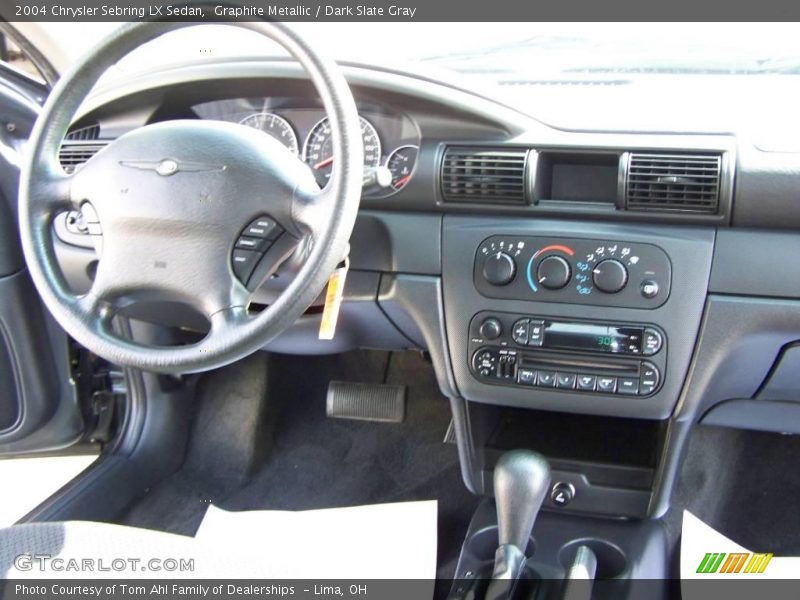 Graphite Metallic / Dark Slate Gray 2004 Chrysler Sebring LX Sedan