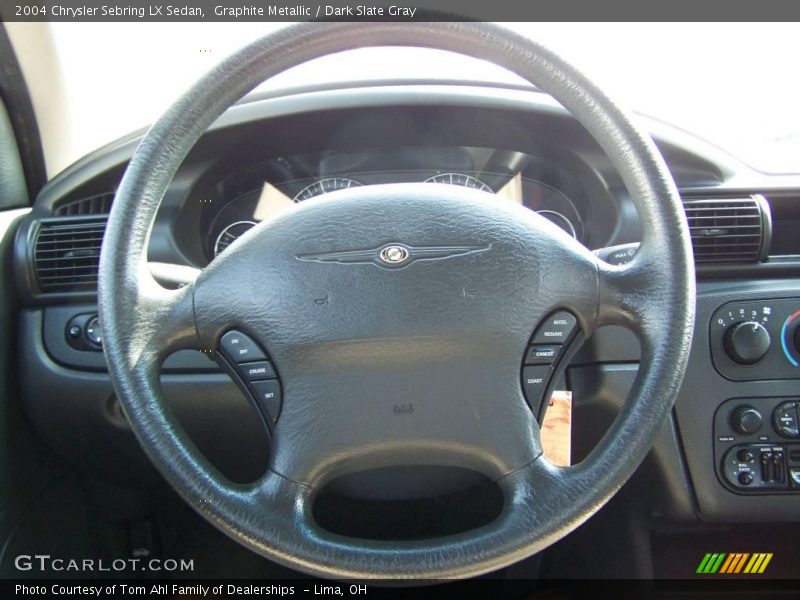 Graphite Metallic / Dark Slate Gray 2004 Chrysler Sebring LX Sedan