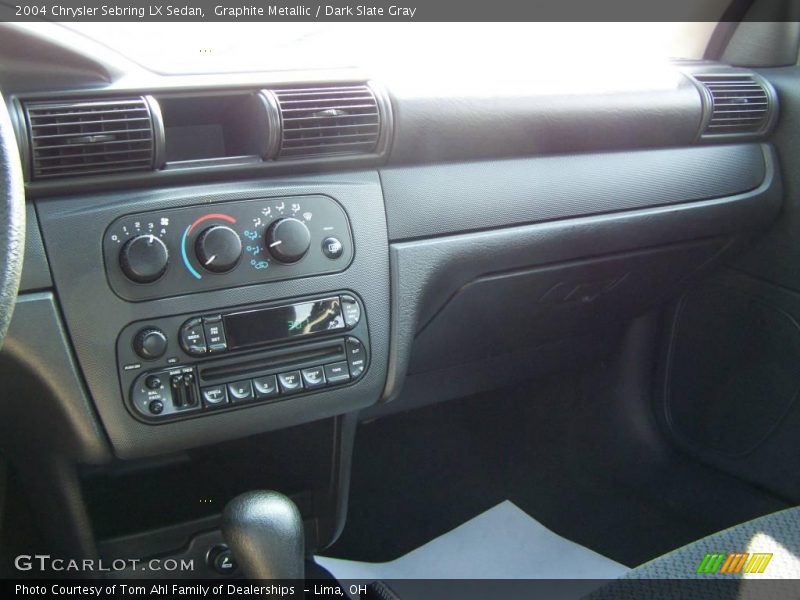 Graphite Metallic / Dark Slate Gray 2004 Chrysler Sebring LX Sedan