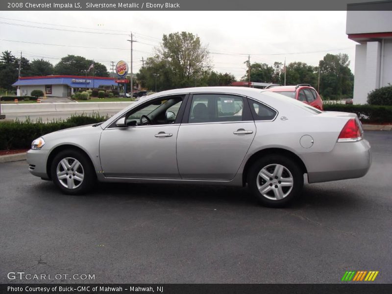 Silverstone Metallic / Ebony Black 2008 Chevrolet Impala LS