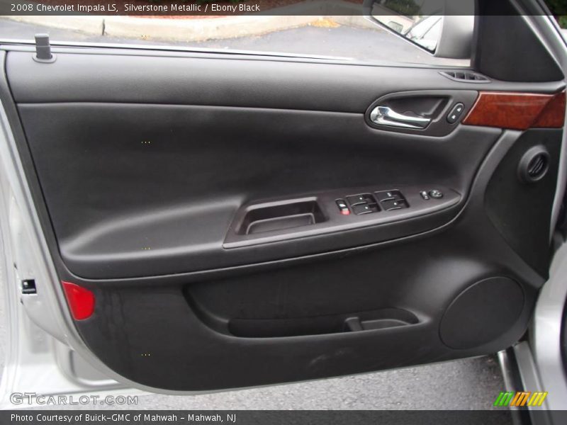 Silverstone Metallic / Ebony Black 2008 Chevrolet Impala LS