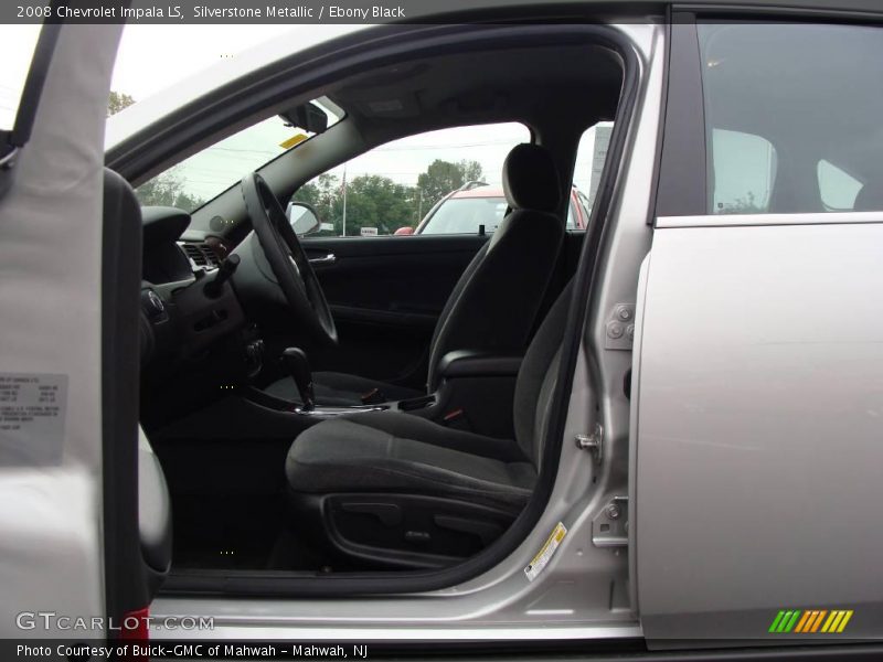 Silverstone Metallic / Ebony Black 2008 Chevrolet Impala LS