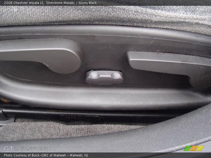 Silverstone Metallic / Ebony Black 2008 Chevrolet Impala LS