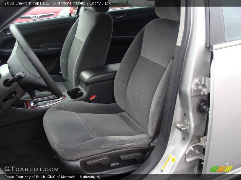 Silverstone Metallic / Ebony Black 2008 Chevrolet Impala LS