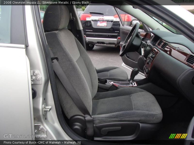 Silverstone Metallic / Ebony Black 2008 Chevrolet Impala LS