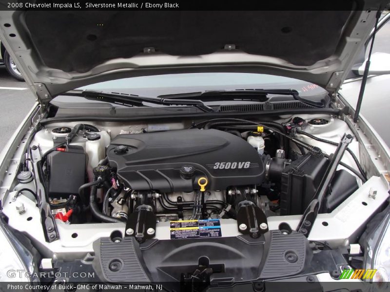 Silverstone Metallic / Ebony Black 2008 Chevrolet Impala LS