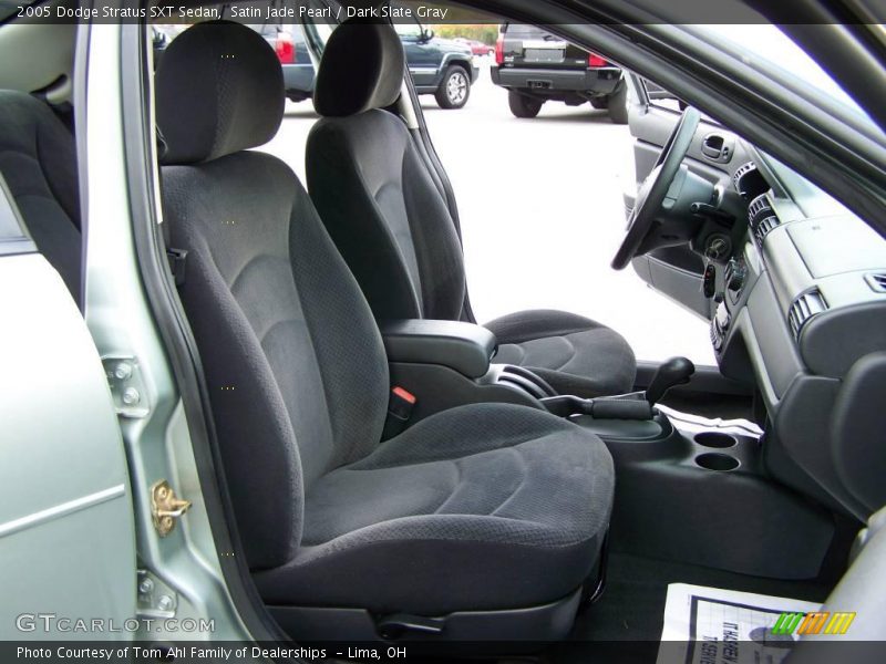 Satin Jade Pearl / Dark Slate Gray 2005 Dodge Stratus SXT Sedan