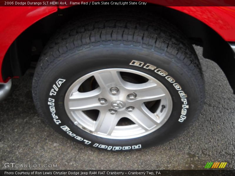 Flame Red / Dark Slate Gray/Light Slate Gray 2006 Dodge Durango SLT HEMI 4x4