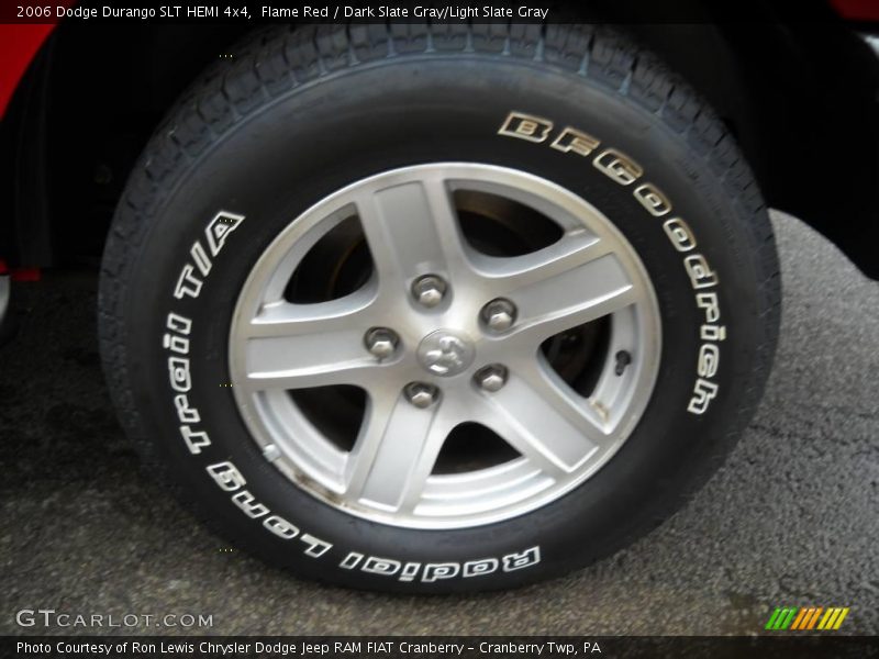 Flame Red / Dark Slate Gray/Light Slate Gray 2006 Dodge Durango SLT HEMI 4x4