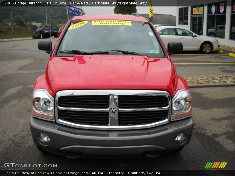 Flame Red / Dark Slate Gray/Light Slate Gray 2006 Dodge Durango SLT HEMI 4x4