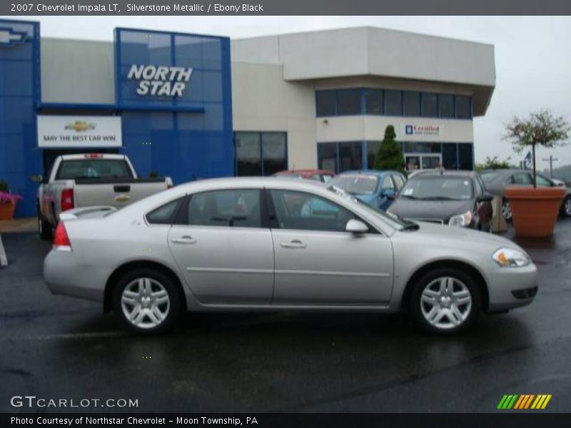 Silverstone Metallic / Ebony Black 2007 Chevrolet Impala LT