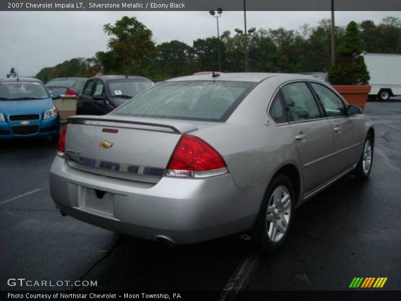 Silverstone Metallic / Ebony Black 2007 Chevrolet Impala LT