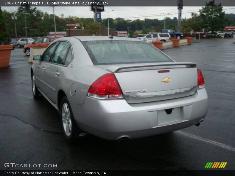 Silverstone Metallic / Ebony Black 2007 Chevrolet Impala LT