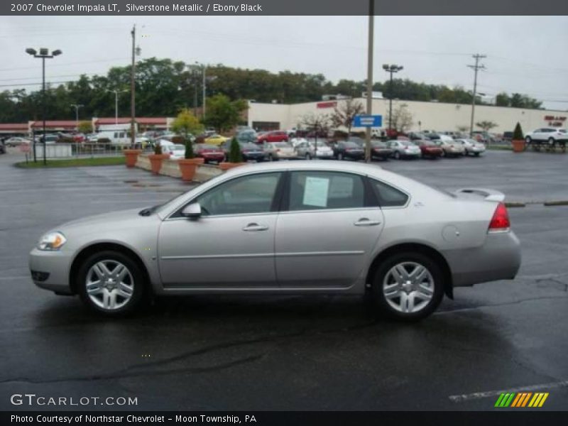 Silverstone Metallic / Ebony Black 2007 Chevrolet Impala LT