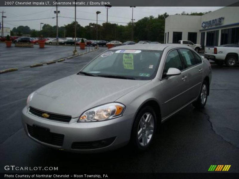 Silverstone Metallic / Ebony Black 2007 Chevrolet Impala LT
