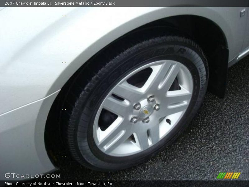 Silverstone Metallic / Ebony Black 2007 Chevrolet Impala LT