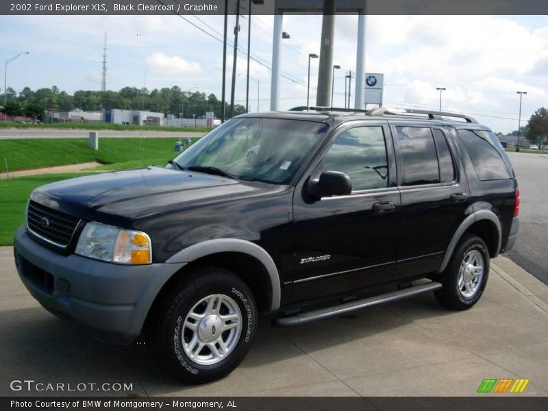 Black Clearcoat / Graphite 2002 Ford Explorer XLS