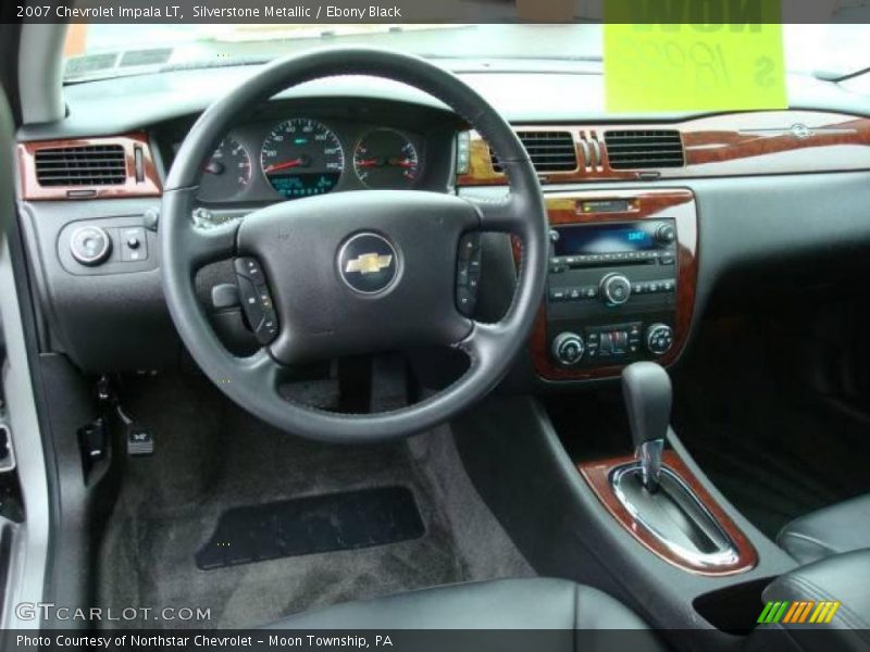 Silverstone Metallic / Ebony Black 2007 Chevrolet Impala LT