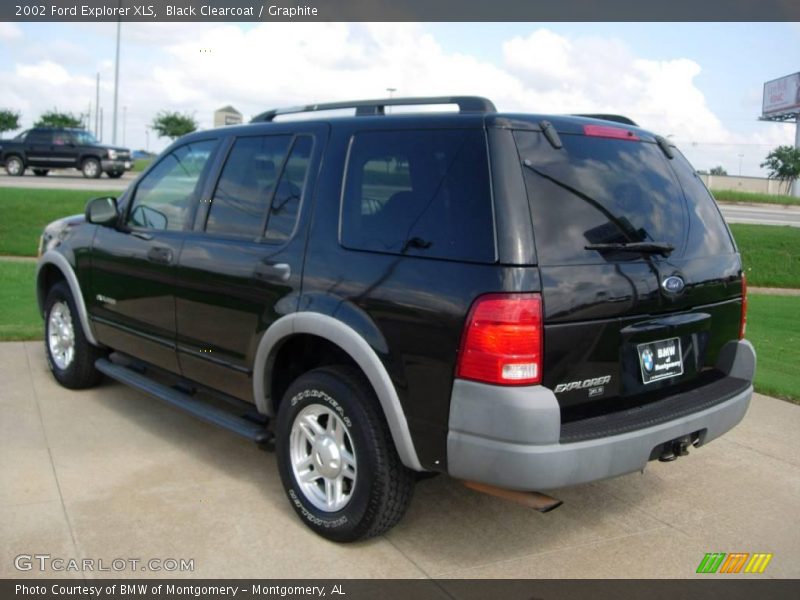 Black Clearcoat / Graphite 2002 Ford Explorer XLS