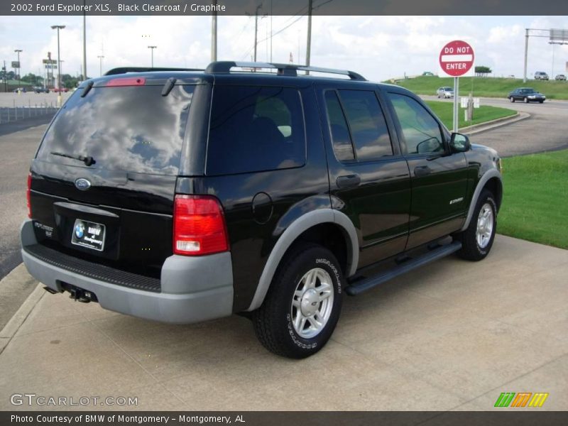 Black Clearcoat / Graphite 2002 Ford Explorer XLS