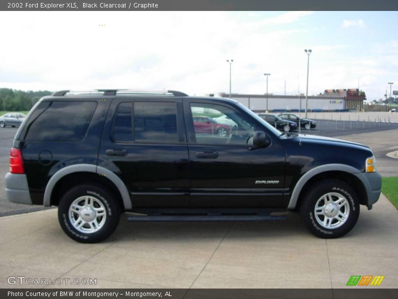 Black Clearcoat / Graphite 2002 Ford Explorer XLS