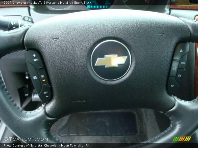 Silverstone Metallic / Ebony Black 2007 Chevrolet Impala LT