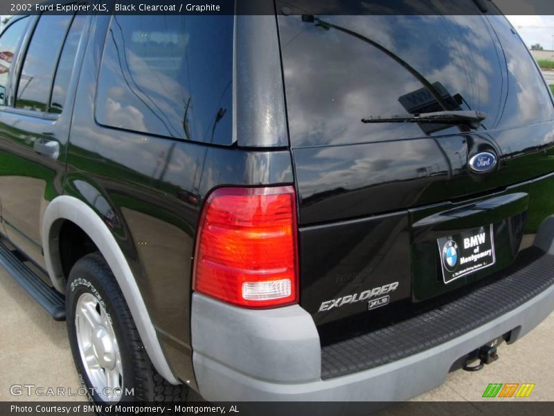 Black Clearcoat / Graphite 2002 Ford Explorer XLS