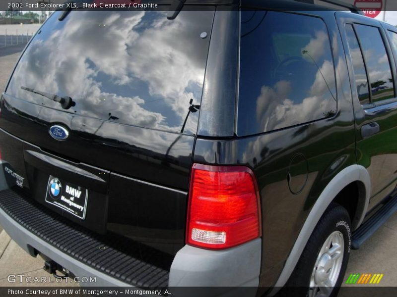 Black Clearcoat / Graphite 2002 Ford Explorer XLS