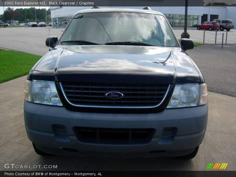 Black Clearcoat / Graphite 2002 Ford Explorer XLS