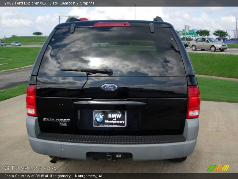 Black Clearcoat / Graphite 2002 Ford Explorer XLS