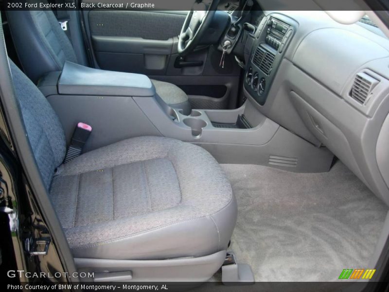 Black Clearcoat / Graphite 2002 Ford Explorer XLS