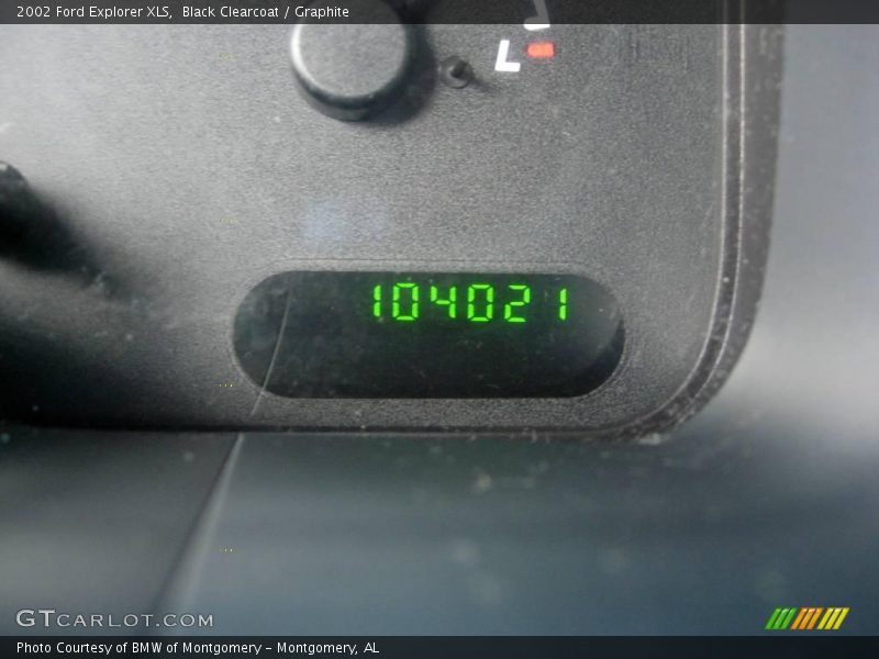 Black Clearcoat / Graphite 2002 Ford Explorer XLS