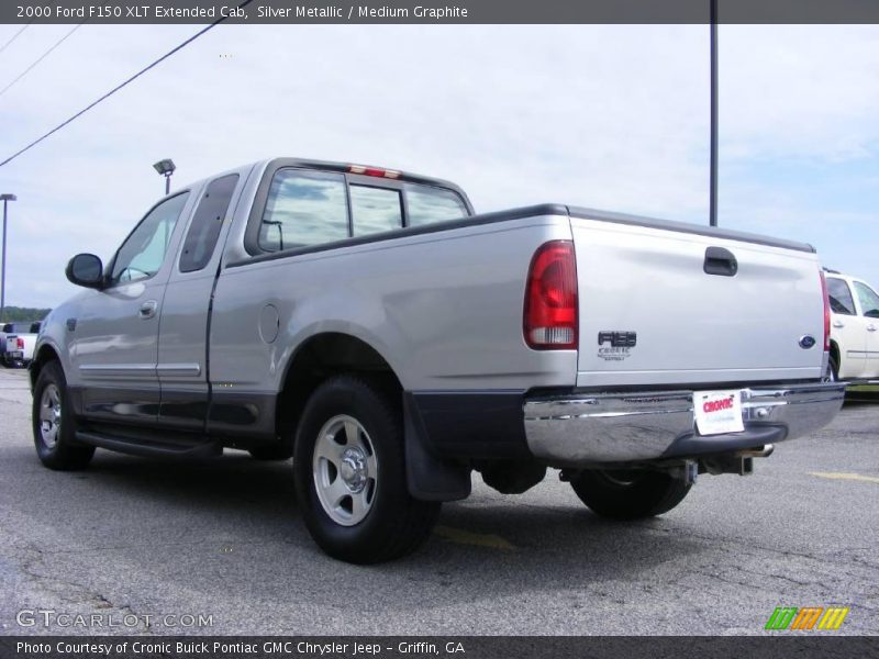 Silver Metallic / Medium Graphite 2000 Ford F150 XLT Extended Cab