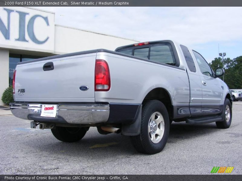 Silver Metallic / Medium Graphite 2000 Ford F150 XLT Extended Cab