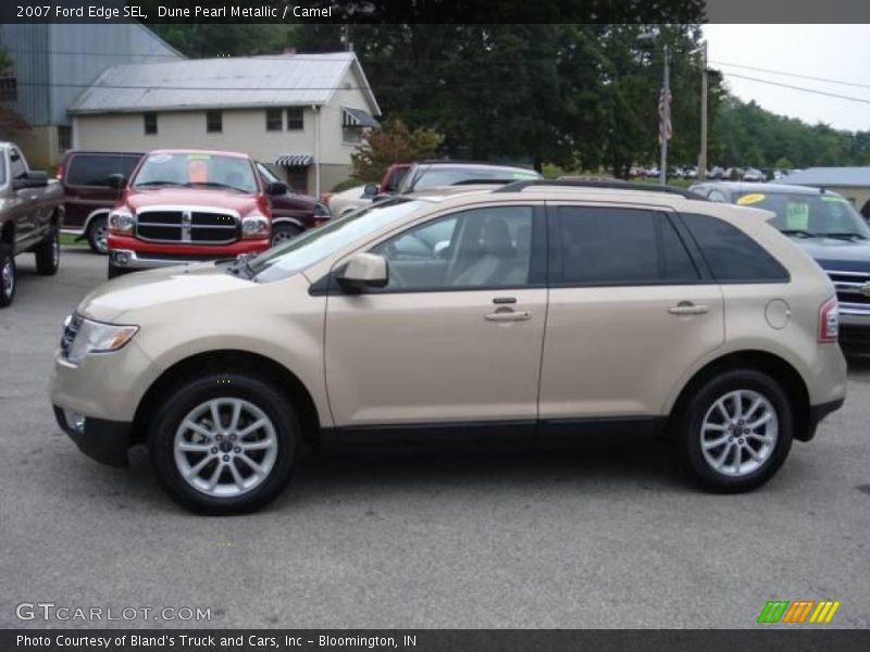 Dune Pearl Metallic / Camel 2007 Ford Edge SEL