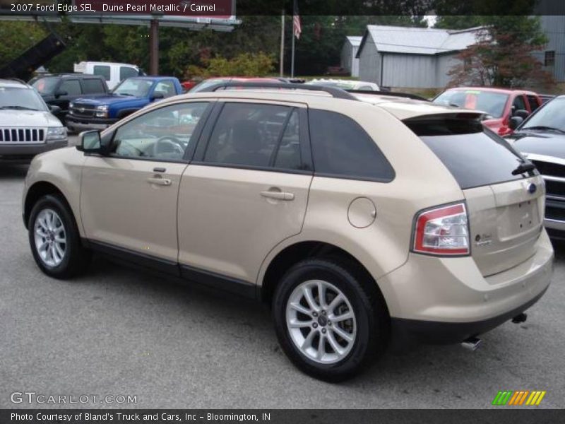 Dune Pearl Metallic / Camel 2007 Ford Edge SEL