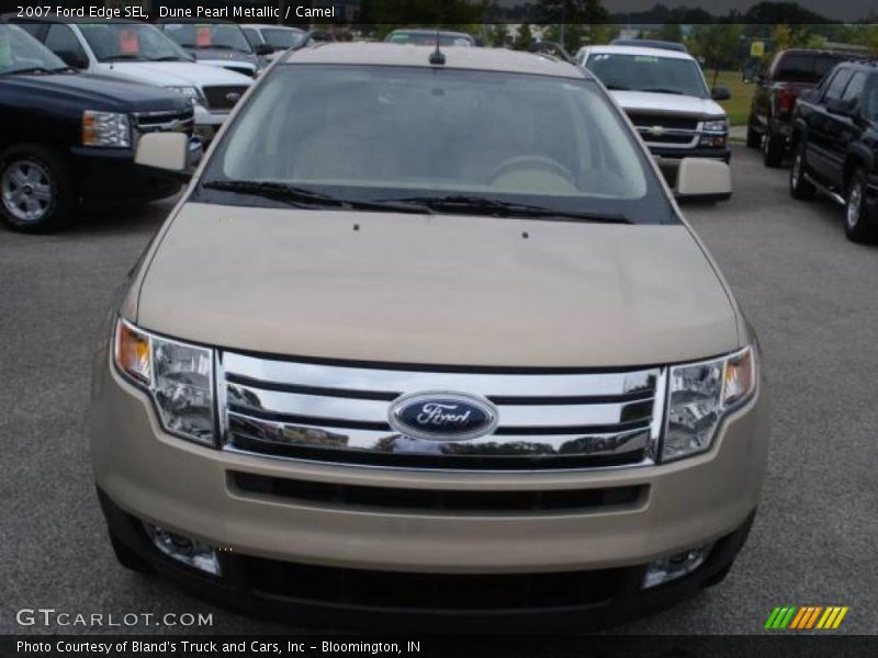 Dune Pearl Metallic / Camel 2007 Ford Edge SEL