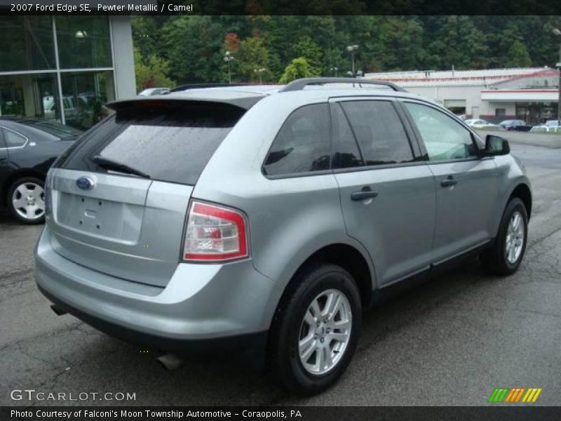 Pewter Metallic / Camel 2007 Ford Edge SE