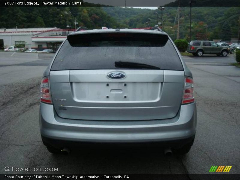 Pewter Metallic / Camel 2007 Ford Edge SE